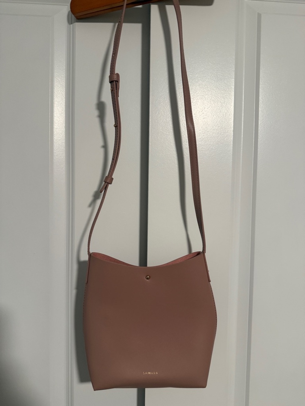 Samara Dusty Rose Crossbody Bag
